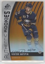 2017 SP Game Used Authentic Rookies Orange Rainbow /100 Viktor Antipin #142 0cc