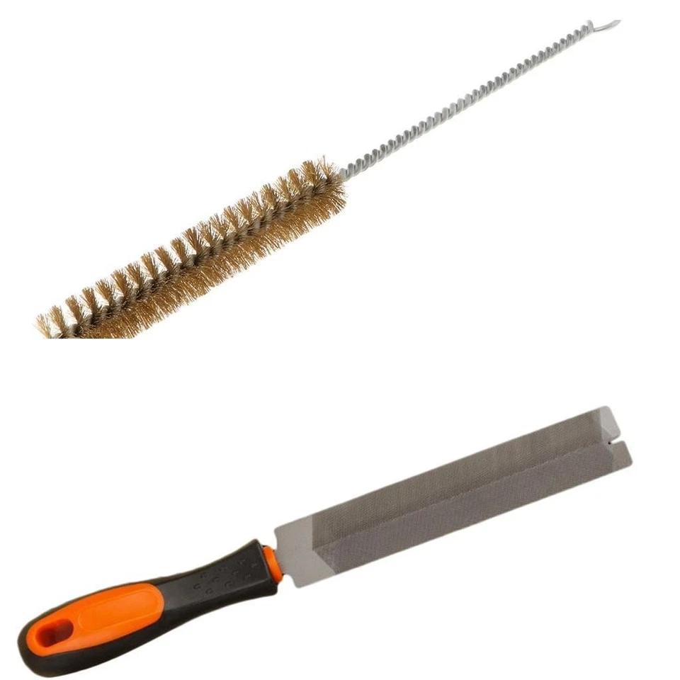 Mini Pipe Cleaning Brush Metal Remover Dust Rust Brass Glass Bottle Cleaners - Image 2 of 4