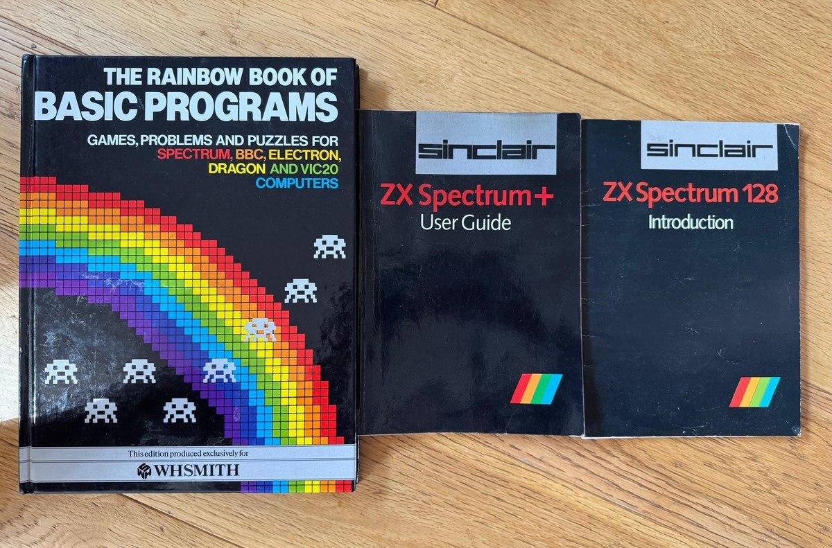 Vintage Sinclair ZX Spectrum + 128K Personal Computer Cheetah