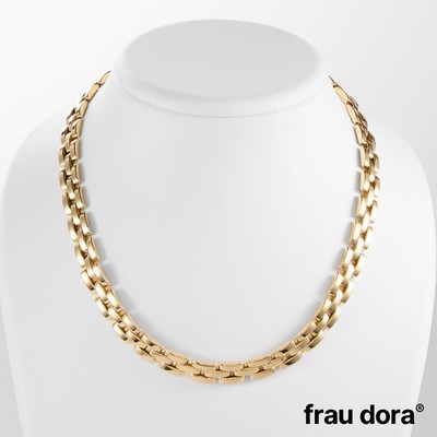 Cartier Collier Maillon Panthére, 750/- 18 Karat Gelbgold Vintage RARITÄT