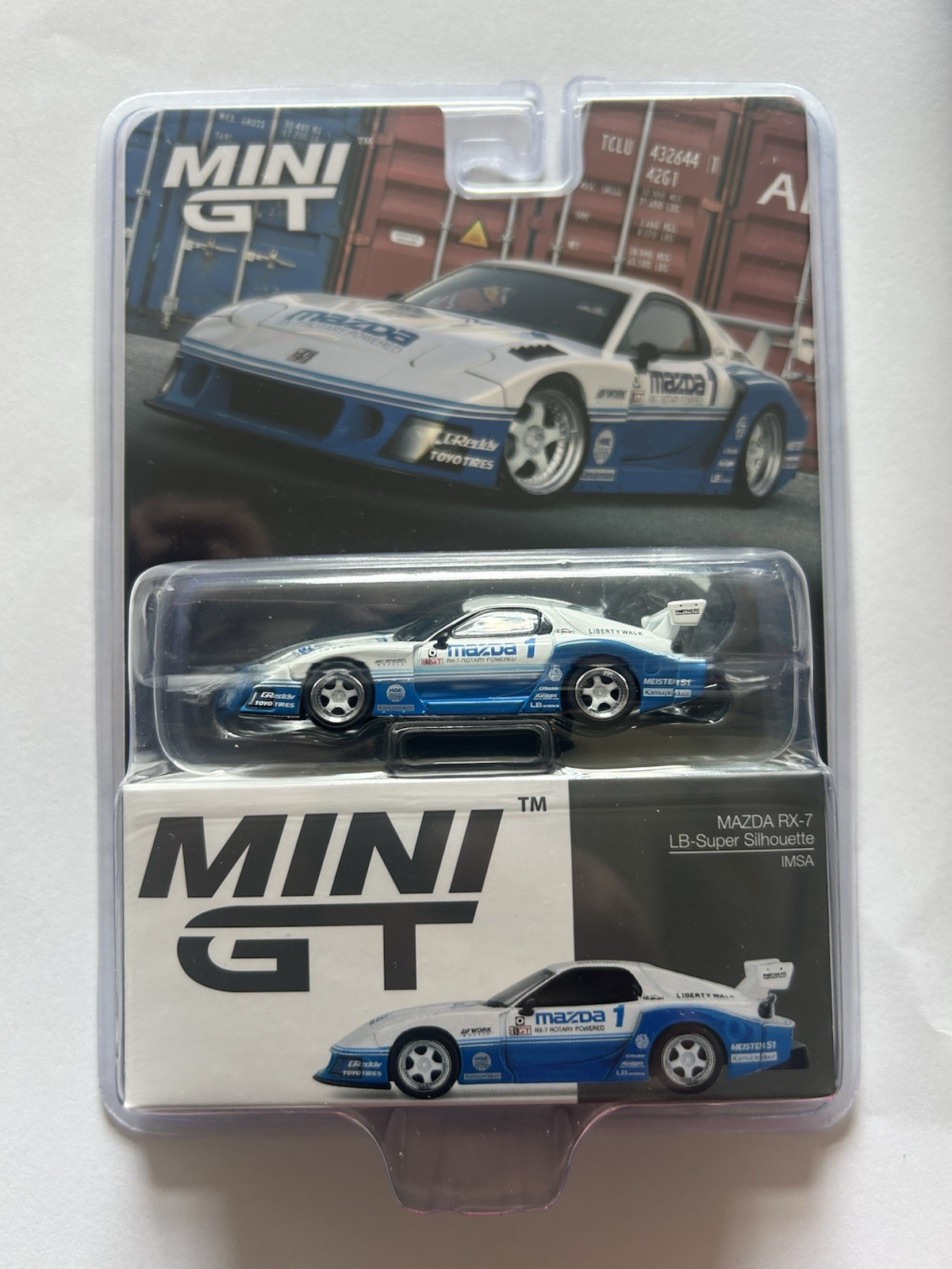 Mini GT #1011 MAZDA RX-7 LB-Super Silhouette IMSA Diecast Model Car BLISTER PACK