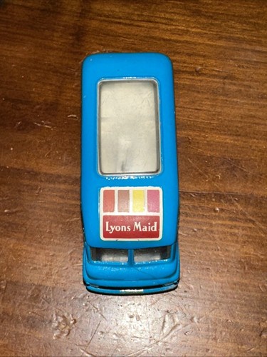 Matchbox Lesney #47 Commer Ice Cream Canteen Regular Wheels Lyons Maid 1963 Blue - Picture 5 of 10