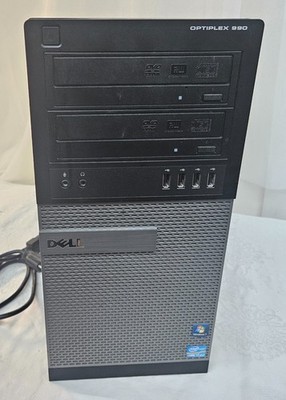 Dell OptiPlex 990 MT Computer i7-2600 3.4GHz 16GB RAM 250gb Win10pro Radeon 6450