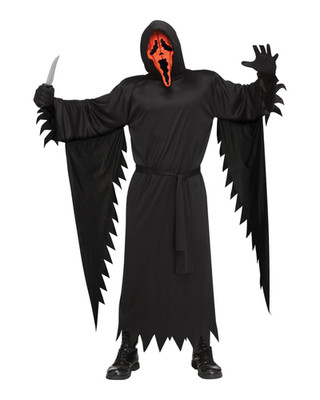 Pumpkin Ghost Face  Scream Kostüm für Erwachsene