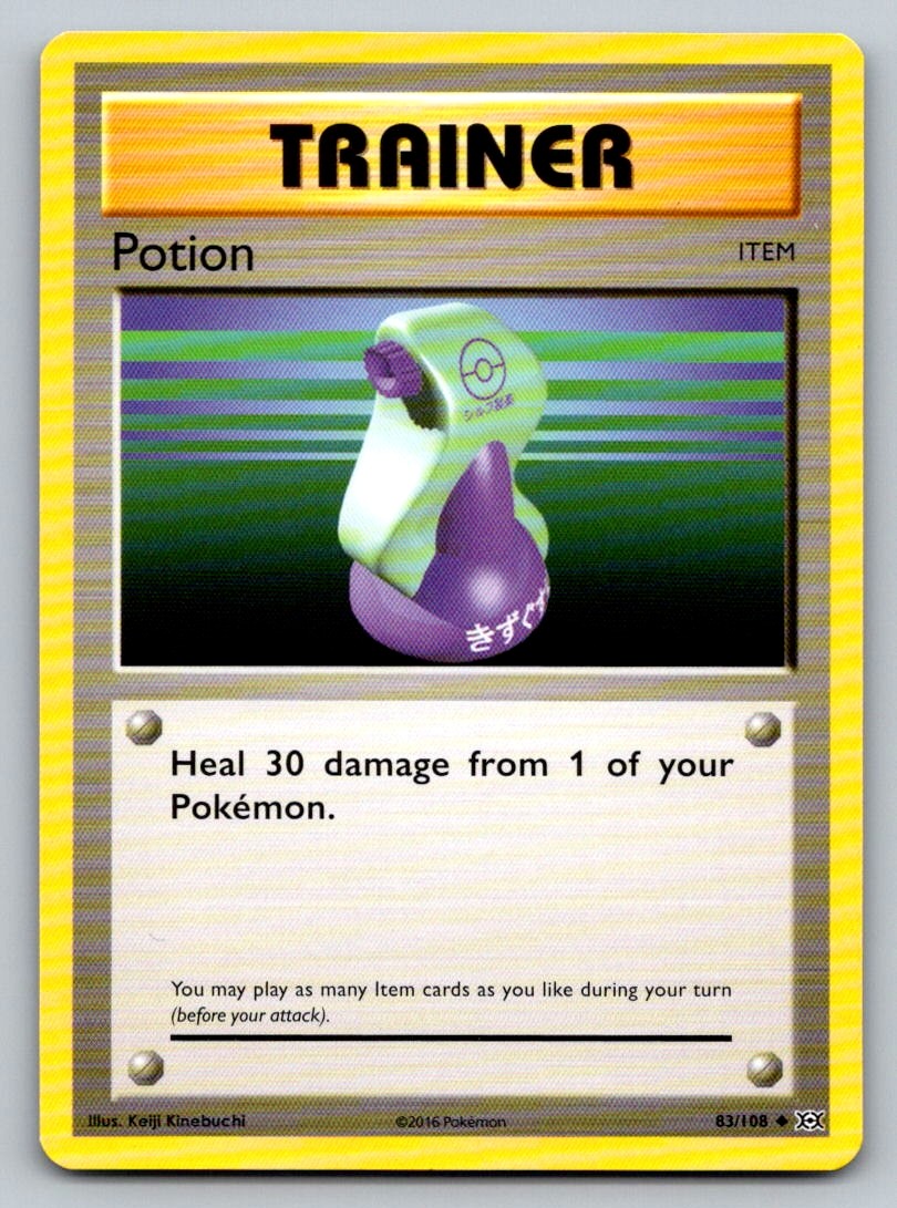 Pokemon Potion Uncommon XY - Evolutions 83/108 NM