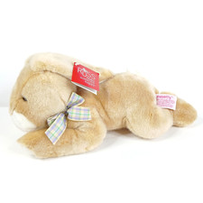 Russ Realistic Rabbit Bunny 13"  Plush Stuffed Animal Lop Ear Tan Hoppety
