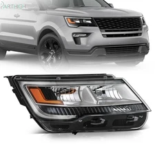 For 2016-18 Ford Explorer Limited/XLT/Platinum Headlights Assembly Right Side