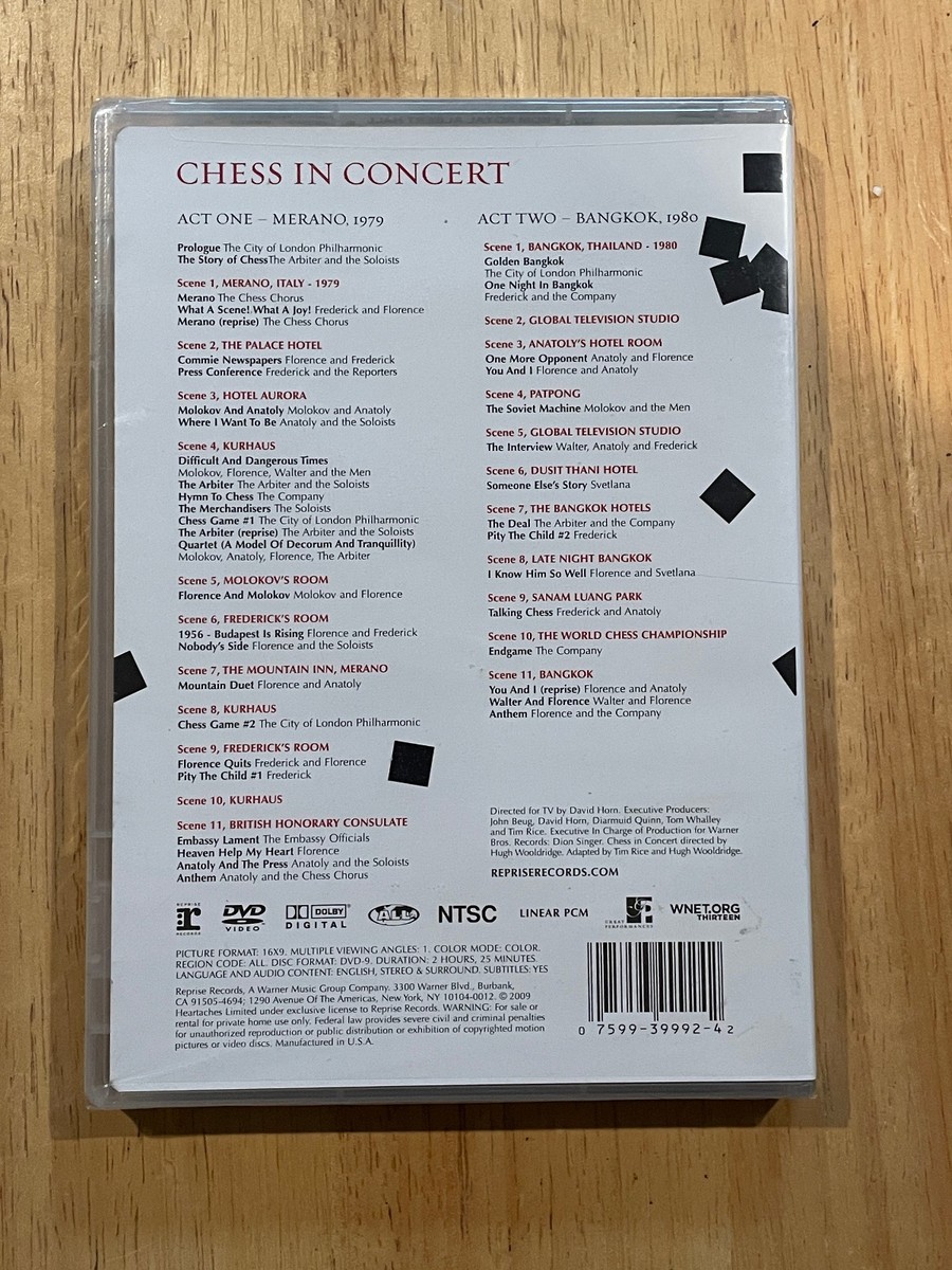 Chess in Concert (DVD, 2008) for sale online | eBay