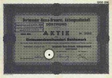 Dortmunder Hansa Brauerei 1928 Dortmund DAB SinalcoDetmold Binding Oetker 1200 M