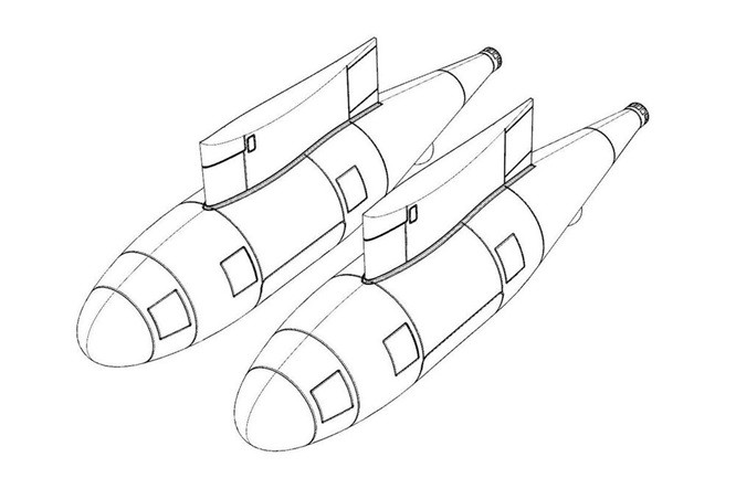 Brengun BRL72223 - 1:72 Refueling Pod KC-130J (2 Pcs) - New