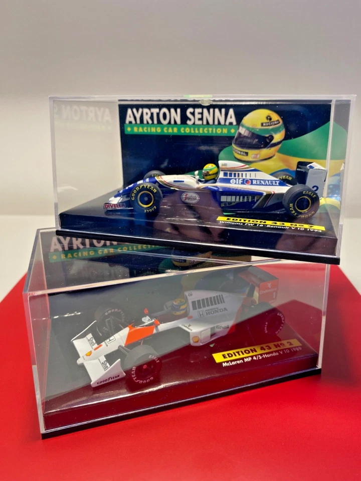 AYRTON SENNA COLLECTION WILLIAMS / MC LAREN 1/43 MINICHAMPS N° 2 MODELLI - Immagine 3 di 4
