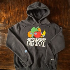 Adidas Originals Always Fresh Always Original Men s Black Hoodie Sz M Medium