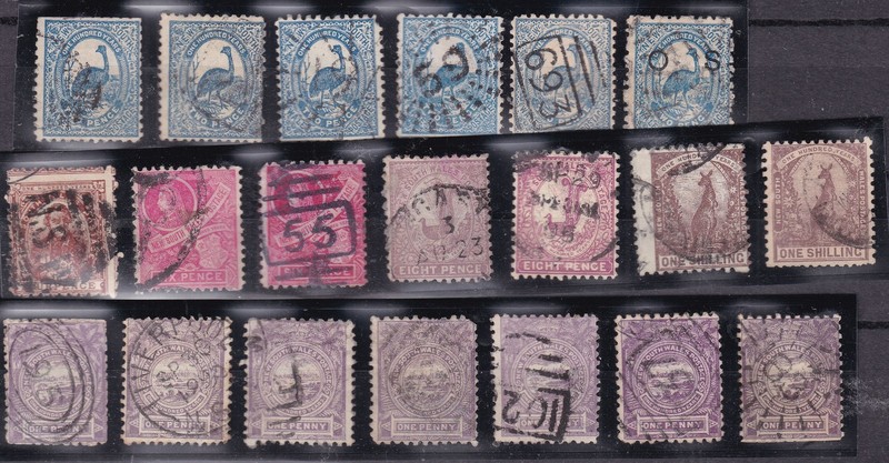 NEW SOUTH WALES    ^^^^x20 better  used  CLASSICS    @xdco3455nsw55