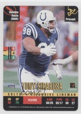 1995 Donruss Red Zone Tony Siragusa 0a1