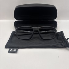 Occhiali da vista Oakley OX8076-0756 Crosslink Zero nero opaco montatura quadrata 56[]16 138
