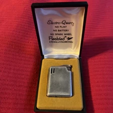 Vintage Colibri Firebird Lighter with Case