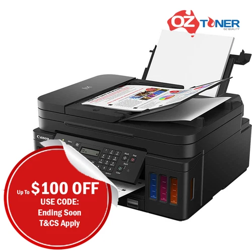 CANON PIXMA ENDURANCE G7065 4-in-1 Refillable Ink Tank Printer+ADF+Wi-Fi - Picture 1 of 1