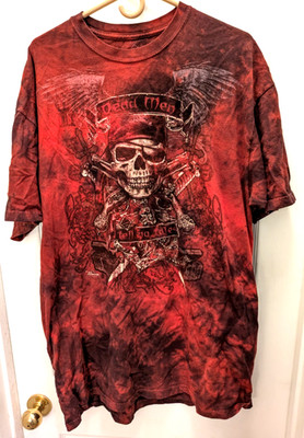 Vintage Disney Pirates Of The Caribbean Shirt 2XL  The Mountain Disneyland Y2K