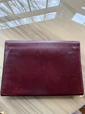 Alaia  Paris Vintage Burgundy Clutch Handbag ...