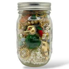 Mystery Jewelry Jar – Vintage & Unique Wearable Finds!    ✨