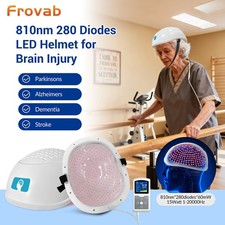 15W 810nm Infrared Light Therapy Helmet for Brain Health, Memory Neuro Recovery