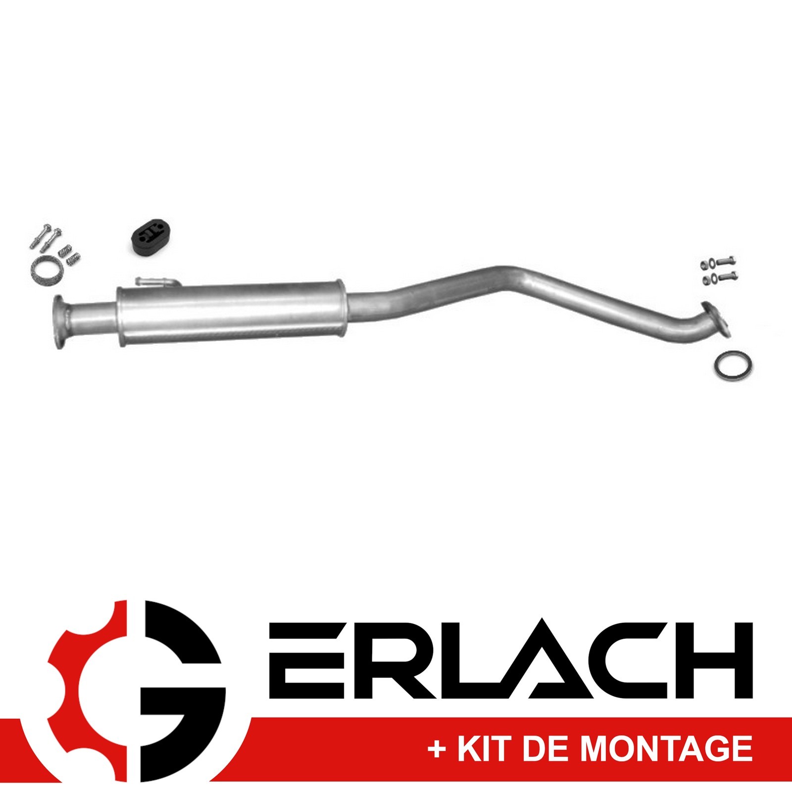 Silencieux intermédiaire Suzuki Grand Vitara 2.0i 4x4 5 portes échappement