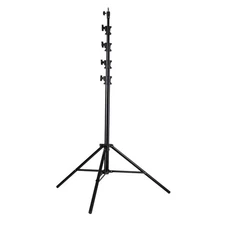 Meking MZ Series Air-Cushioned Light Stand, (15' 5-Section - Black)