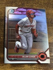 ALLAN CERDA 2022 Bowman Draft #BDC-22 Chrome