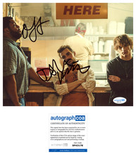 O'Shea Jackson Jr & Dave Franco Signed IDIOTS 8x10 Photo PROOF ACOA