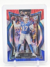 JOSH ALLEN 2024 SELECT CONCOURSE RED BLUE SHOCK PRIZM #34 BILLS Q4641