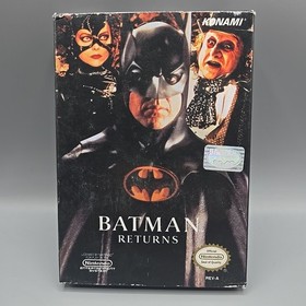 Batman Returns (Nintendo Entertainment System NES) Complete W Manual CIB Inserts