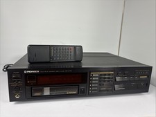 Raro lettore CD Pioneer PD-M70 cartuccia 6 dischi vintage revisionato con telecomando.