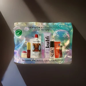 Sephora Favorites Clean Me Up Kit 2026 BRAND NEW & SEALED - 8 Éléments, 3 Taille complète