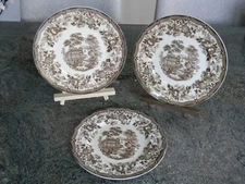 Vintage 1940s Royal Staffordshire by Clarice Cliff - Tonquin Dinner plate 10"