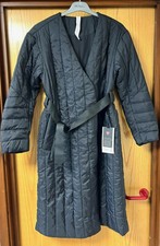 Lululemon Women's Lw4by6s Belted Long Insulated Jacket, Black, Size 6 Us / 10 Uk
