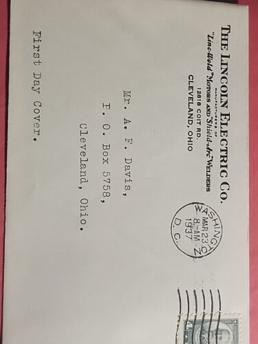 US Navy War Heroes Series Sampson Dewey Schley 4c 1937 First Day Cover - #C109 - Picture 2 of 3