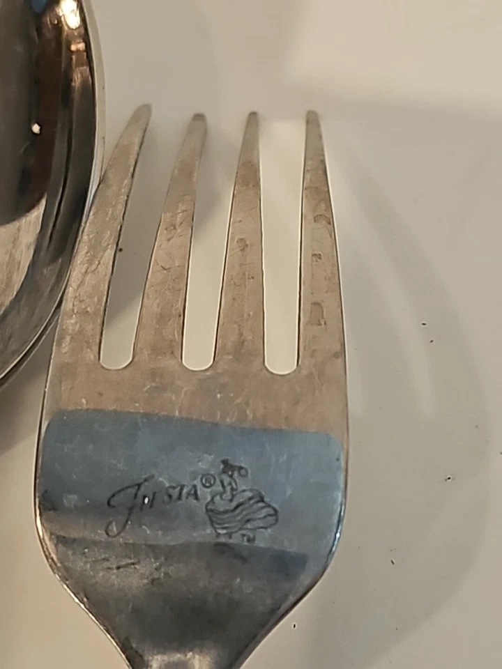 FIESTA FIESTAWARE Marrón Arco Iris Cubiertos Cubiertos Cena 4 Piezas LOTE CONJUNTO Foto 3 de 4