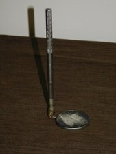 VINTAGE OLD CAR 10 1/4"-14" ULLMAN C-MASTER-C-2 TELESCOPING INSPECTION MIRROR