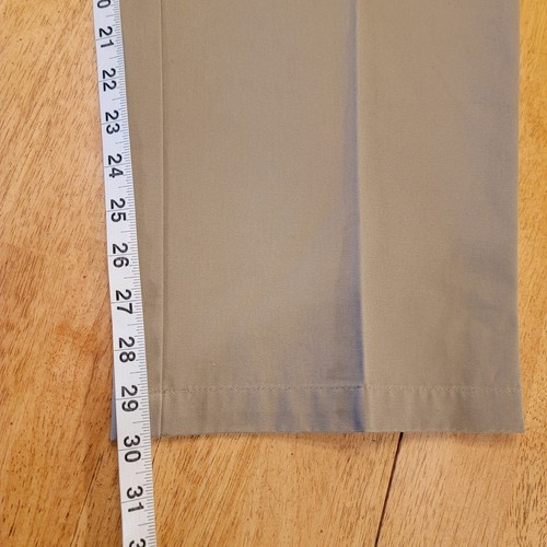 Dockers D4 Pants Mens 37x30 True Chino Khaki MEASURED SIZE NEW $50 Tag Size 38 - Picture 16 of 16