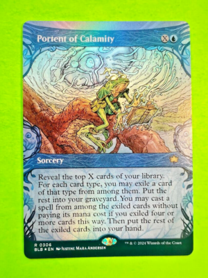 MTG Bloomburrow - Portent of Calamity - Foil - Showcase | eBay