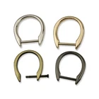 Bag Clasp Detachable Openable D Ring Clips For Bag Strapping Chain Belt 20mm #C3