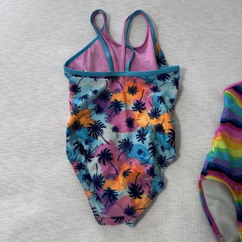 SPEEDO Badeanzug Paket Jugend Mädchen Größe XS Mehrfarbig Einteiler Anzug - Bild 3 von 9