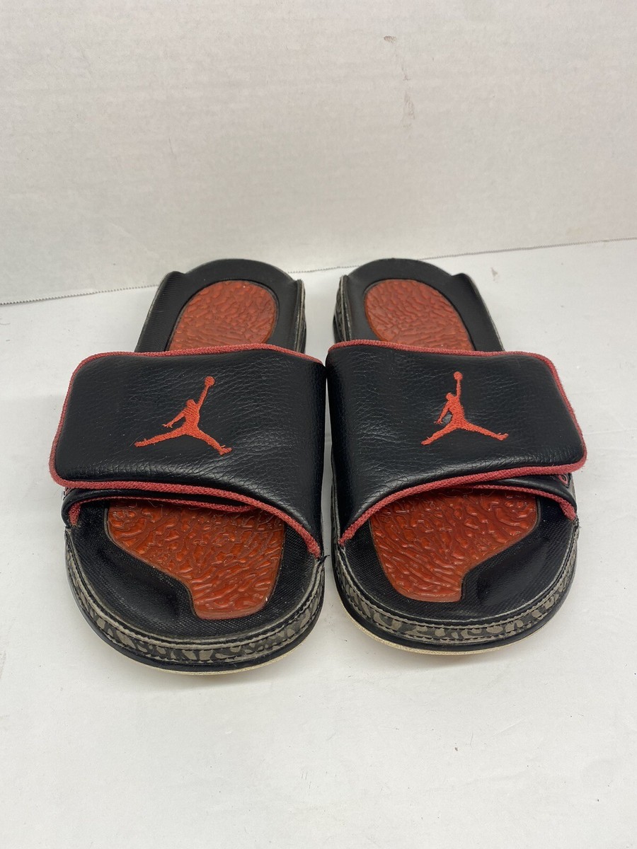 Air Jordan 3 Slide 428789-010 Black Cement Grey Size 10 RARE Air Jordan 3 Slide 428789-010 Black Cement Grey Size 10 RARE