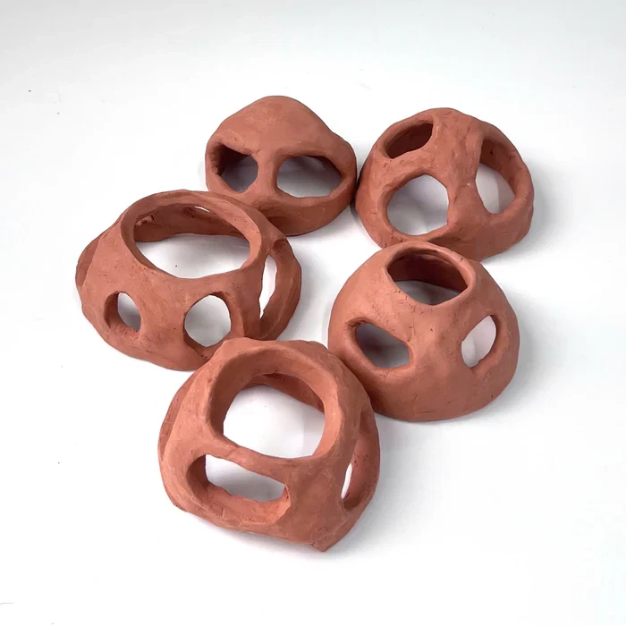 Producto de decoración del acuario (cueva de malla), 4 piezas Foto 4 de 4