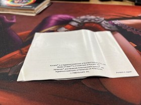 Blades of Steel #NES-VS-USA Folleto de instrucciones Manual solo aut&eacute;ntico Nintendo 