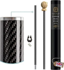 Flourish art materials 33'' Carbon Fiber Mahl Stick- 3x lighter than most alu...