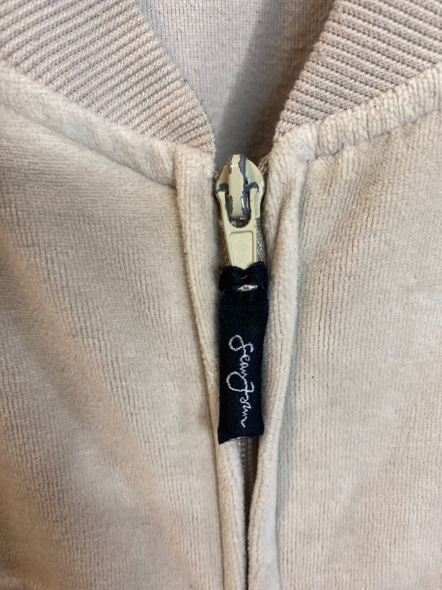 Vintage Sean John 2000 Velour Track Suit Jacket Velvet Men's Size