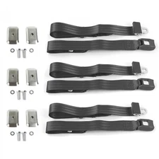  Truck 1933 - 1947 Standard 2pt CH Lap Bench Blt Kit w/BKTS 3 Belts