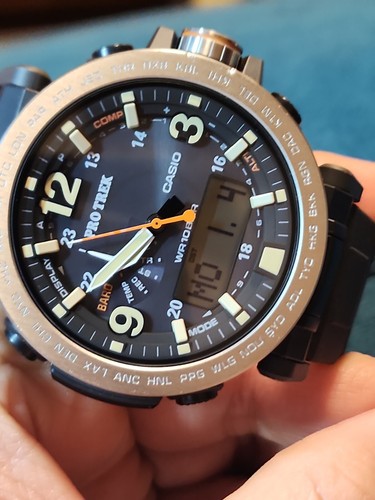 Reloj para hombre Casio PRO TREK PRG600-1 Safari triple sensor versión 3 STN LCD 100 m envío directo - Imagen 13 de 21