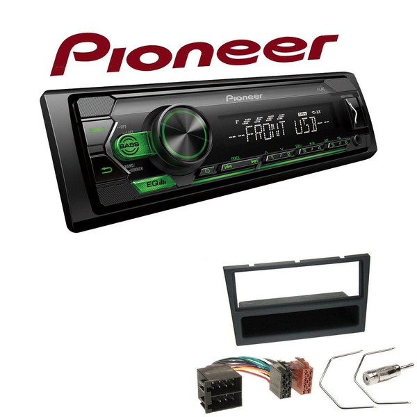 Pioneer Autoradio Android USB Mit Einbauset FüR Opel Corsa C 2000-2004 Charcoal-image